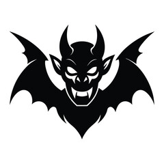 vector illustration of a devil
