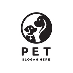 pet logo vector for pet shop 