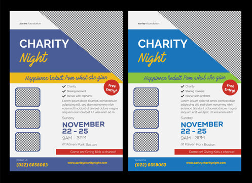 Charity Flyer  donation cardboard box mockup for charity campaign Charity event flyer template with a transparent background designed for easy customization A4 print ids charity flyer design donation 