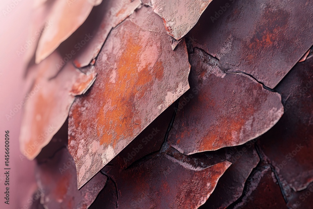 Poster close-up view of a textured tree bark surface.