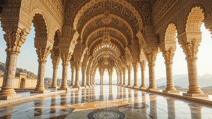 Deserted Marble Arches of Shatrunjay, Palitana