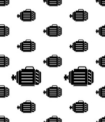 Electric Motor Icon Seamless Pattern M_2111002