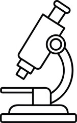 microscope vector illustration