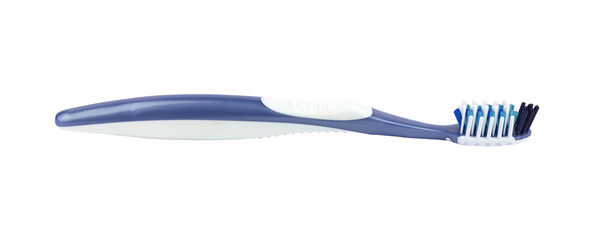 plastic toothbrush isolated from background	