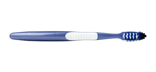 plastic toothbrush isolated from background	