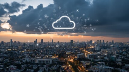 Digital transformation initiatives involve the adoption of advanced technologies, such as cloud computing stock, to enhance business operations