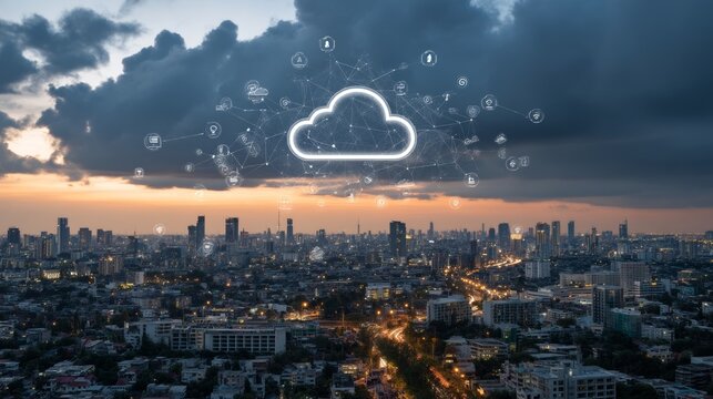 Digital transformation initiatives involve the adoption of advanced technologies, such as cloud computing stock, to enhance business operations