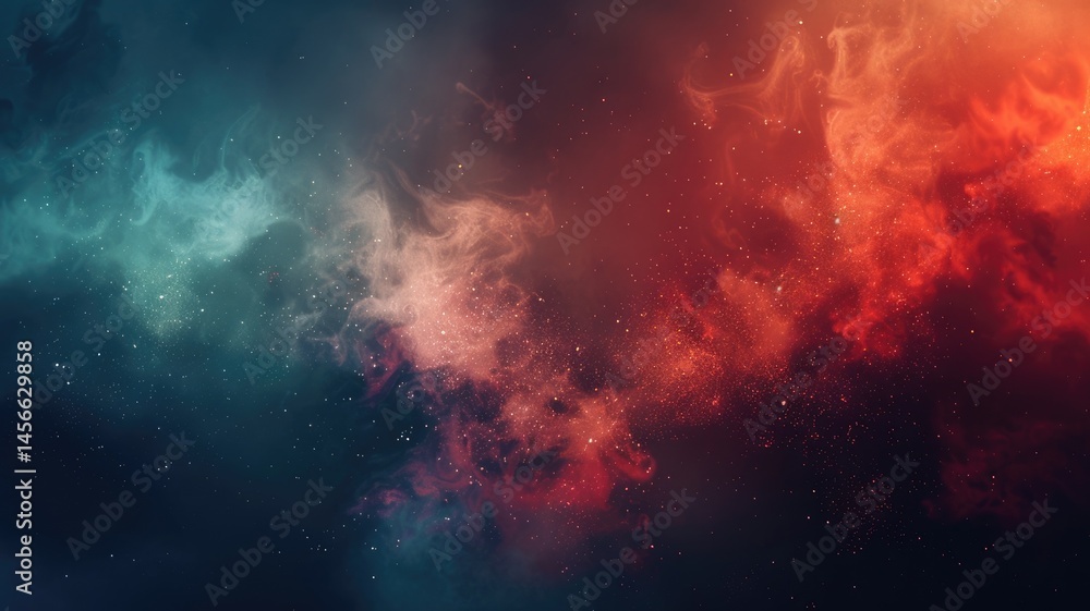 Poster abstract vivid colorful wave flowing express energetic texture. seamless pattern of vividness curve 