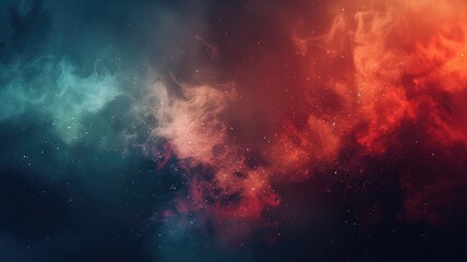 Fototapeta premium Abstract vivid colorful wave flowing express energetic texture. Seamless pattern of vividness curve swirling convey sense of harmony and wonderful scene perfect for effect and graphic design. AIG53.