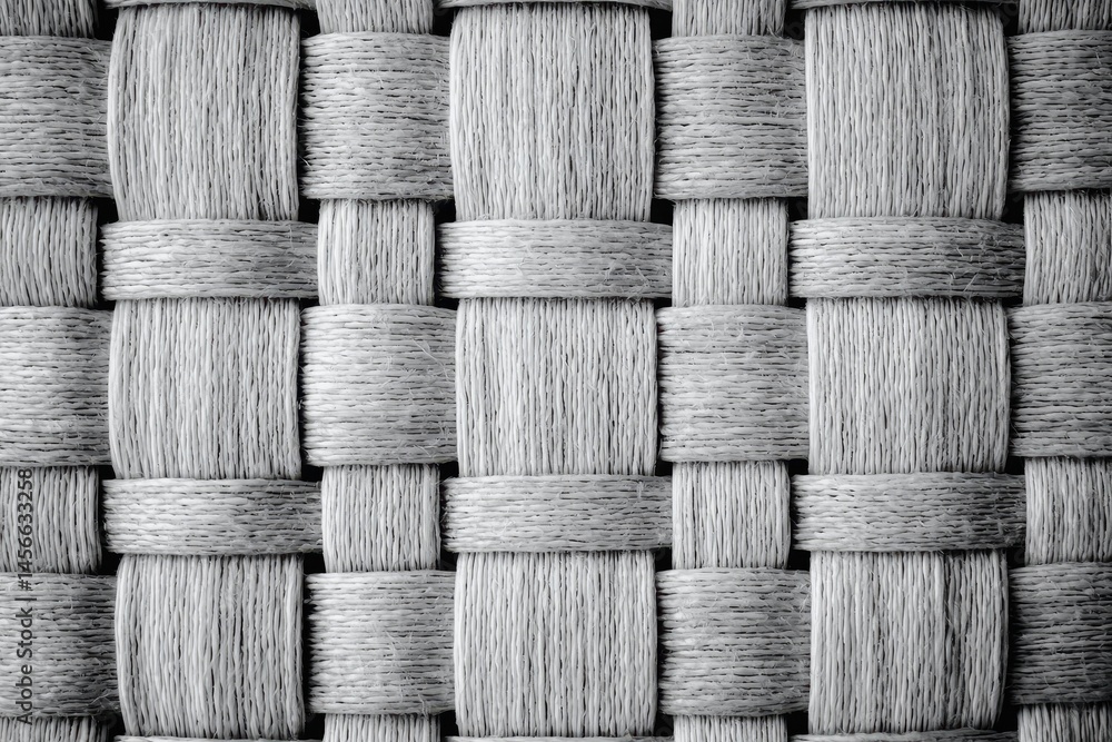 Poster close-up of textured gray woven pattern for background design