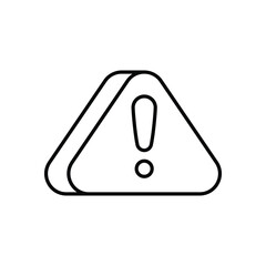 Warning Signal vector icons stock illustration