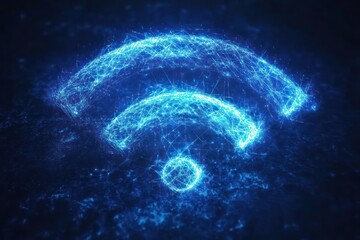 Global wireless network and internet connection concept