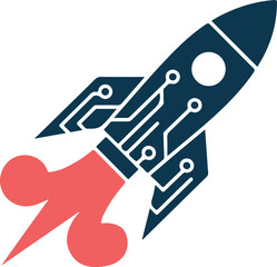 rocket launch icon, rocket vector, rocket launch silhouette, rocket smoke illustration, rocket clipart vector