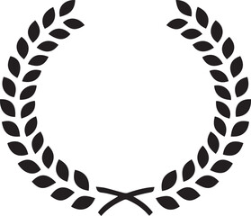 laurel wreath icon, laurel wreath vector, laurel wreath clipart, laurel wreath illustration, laurel wreath graphic, laurel wreath design,