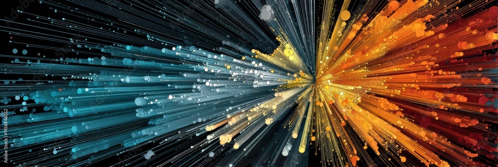 Poster visualization of a global data war showcasing the clash of tech giants with ai elements and dynamic 