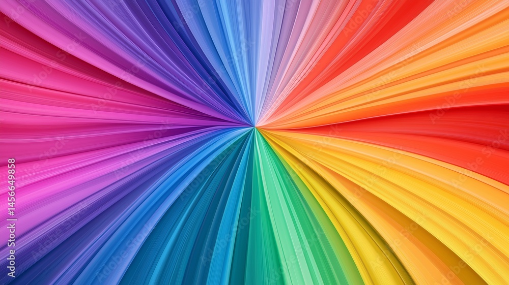Poster colorful swirling patterns create a vibrant spectrum of hues and shades in a captivating artistic di