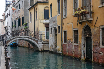 The Old Town of city of Venice, Italy