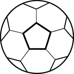 Fototapeta premium soccer ball isolated on white