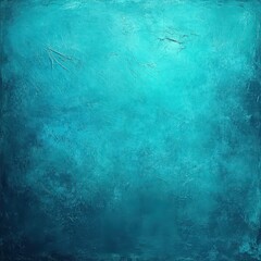 Obraz premium Bright turquoise background with slight texture 