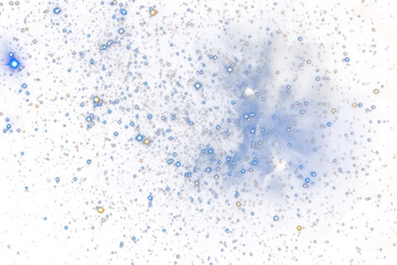 Fototapeta premium PNG Star cluster astronomy universe night.