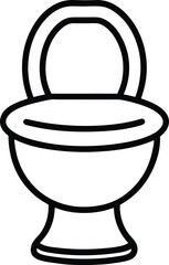 toilet vector illustration