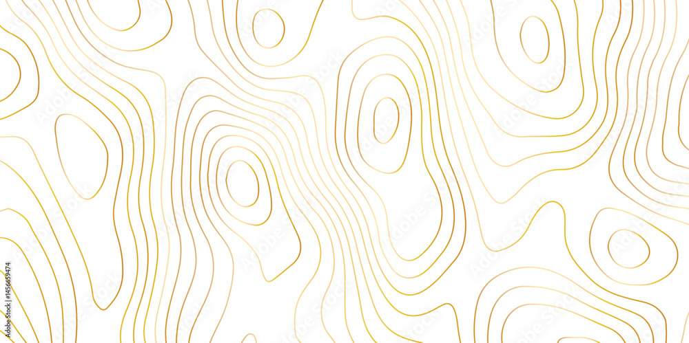 Poster abstract topographic map contour, white background and colorful wave lines pattern texture. geograph