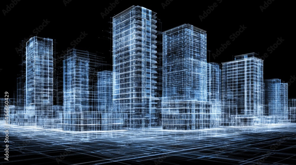 Poster image highlighting the application of iot technology in guiding electrical system installation withi
