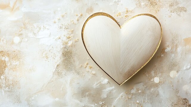 Greeting card with floral background and a central heart shape featuring blank space for personalized messages or quotes.

