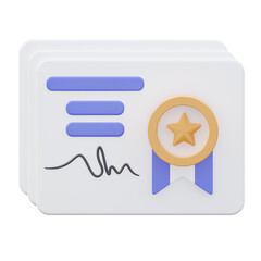 3d Cute Education Illustration