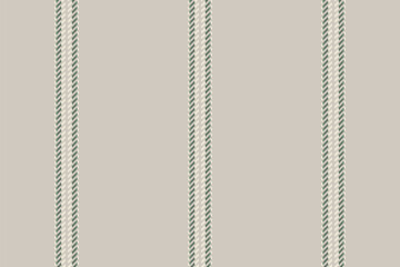 Nature seamless background pattern, american vertical fabric lines. Gamask texture textile vector stripe in pastel grey and pastel colors.