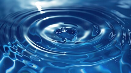 Lake Blue Water Ripple Background: Immersing in the Serene and Mesmerizing Undulations of Aquatic Beauty