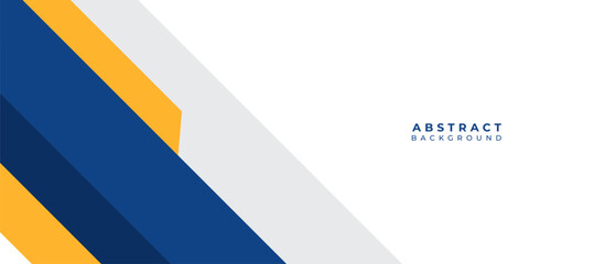 Abstract blue vector design features a 3D corner with a new business concept