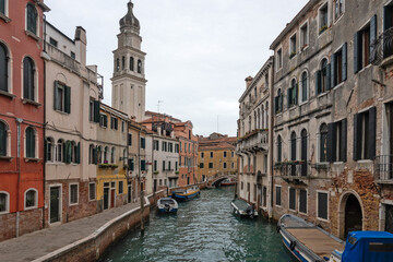 The Old Town of city of Venice, Italy