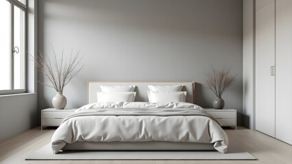 Apartment Bedroom Featuring Sophisticated Decor