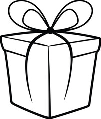 gift box isolated on white