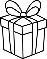 gift box isolated on white