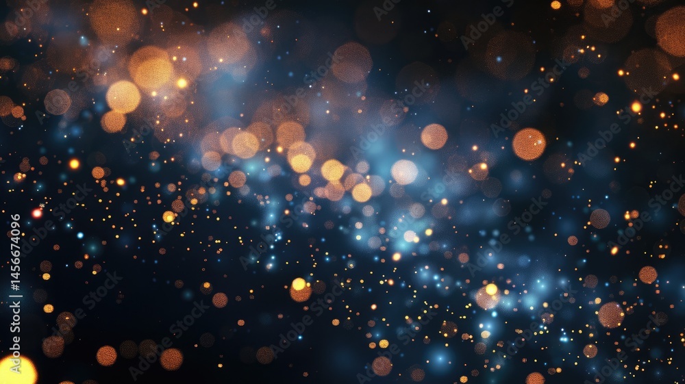 Poster abstract picture of colorful particle with sparkle electric style design connect become energy struc