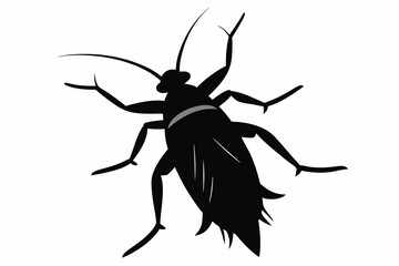 caddisfly sihouette black vector