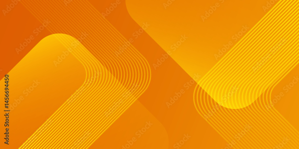 Canvas Prints orange abstract background. minimal pattern. vibrant gradient geometric lines. modern design. suit f
