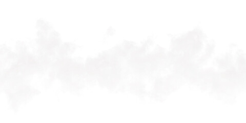 Obraz premium White cloud of smoke or steam on transparent background. design element. smoke. atmosphere. fog