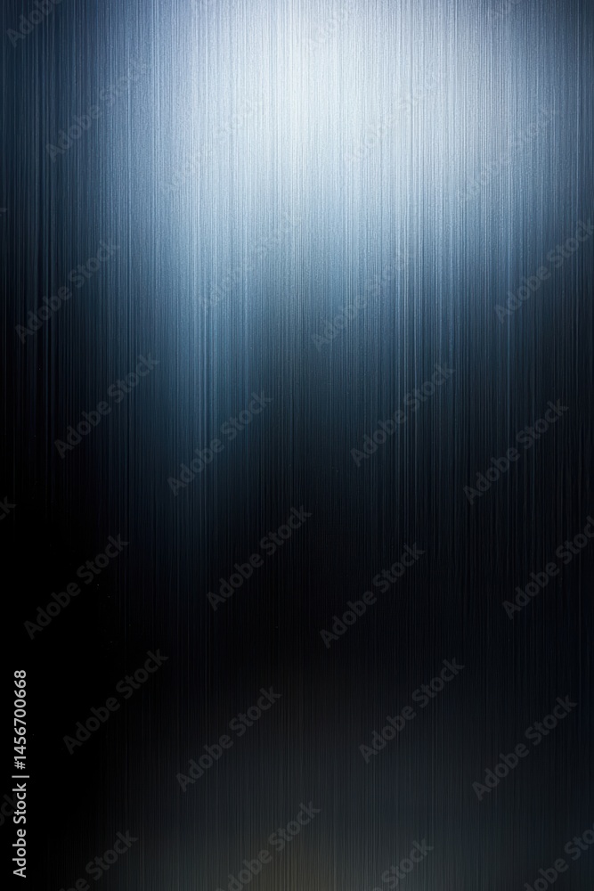 Aufkleber abstract brushed metal texture background with light reflection and vertical lines for modern design