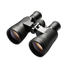 High-quality binoculars for outdoor adventures and bird watching isolated on transparent background, cutout png