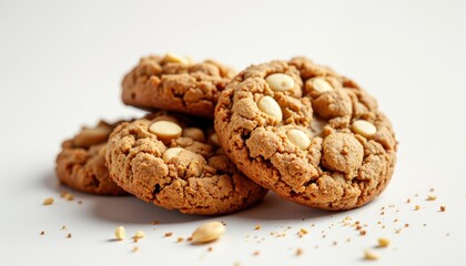 Baking delicious cookies kitchen food photography bright lighting close-up culinary art