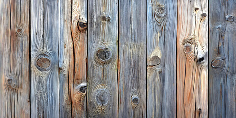 Rustic Wooden Fence Texture Weathered Wood Background Image