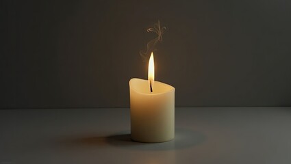 candle in the dark