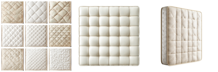 Tufted upholstered furniture for modern interior design