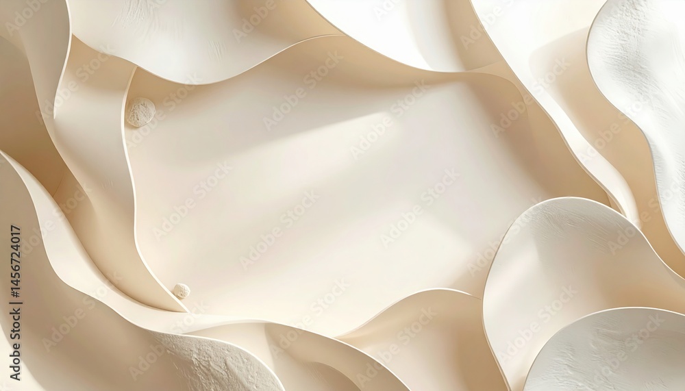 Poster creative abstract texture design digital art 3d render minimalist style close-up viewpoint elegance 