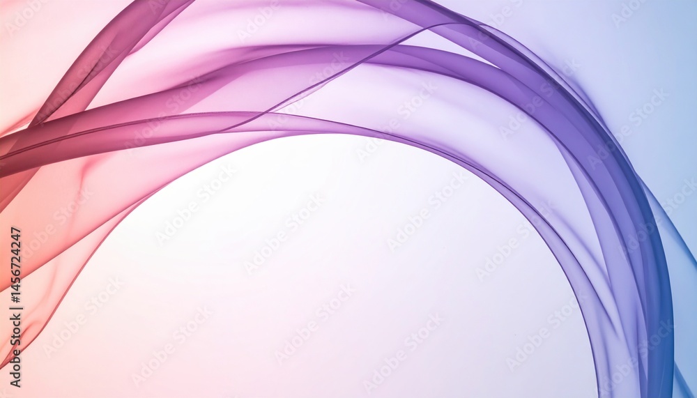 Poster flowing abstract patterns digital space graphic design modern aesthetic wide angle visual art concep