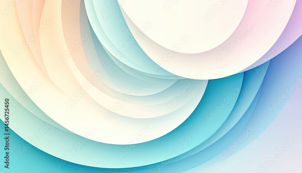 Poster dynamic abstract shapes digital art visual design modern aesthetics close-up creative expression
