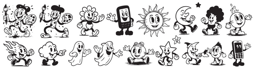 Retro Character Bundle